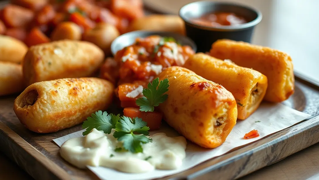 Deliciosas tapas caseras.