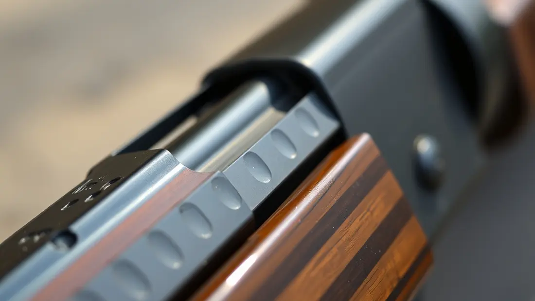 Detalles del cañón de la Beretta 303