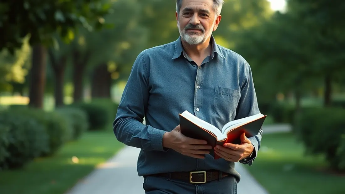 Hombre en un parque