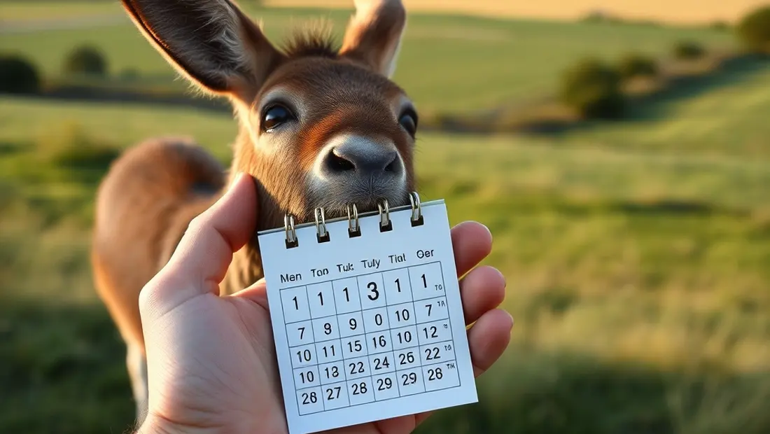 Una mano con un chéquier y un calendario
