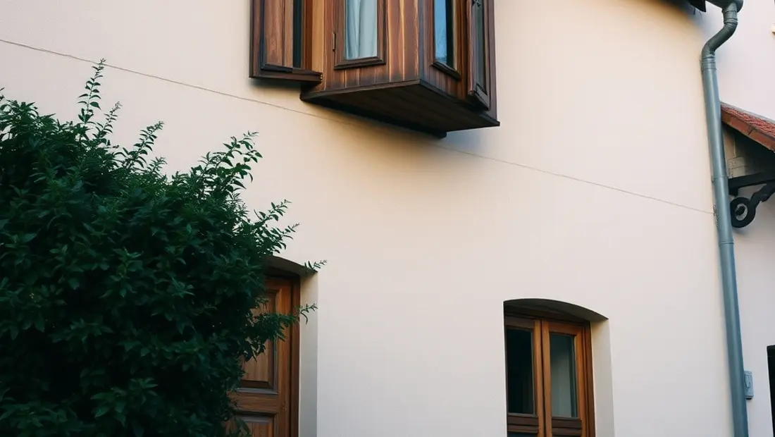 Détails de la maison traditionnelle roumaine
