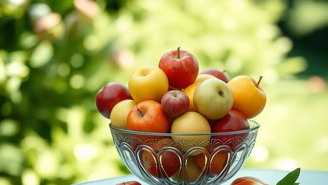 Frutas frescas en un bol