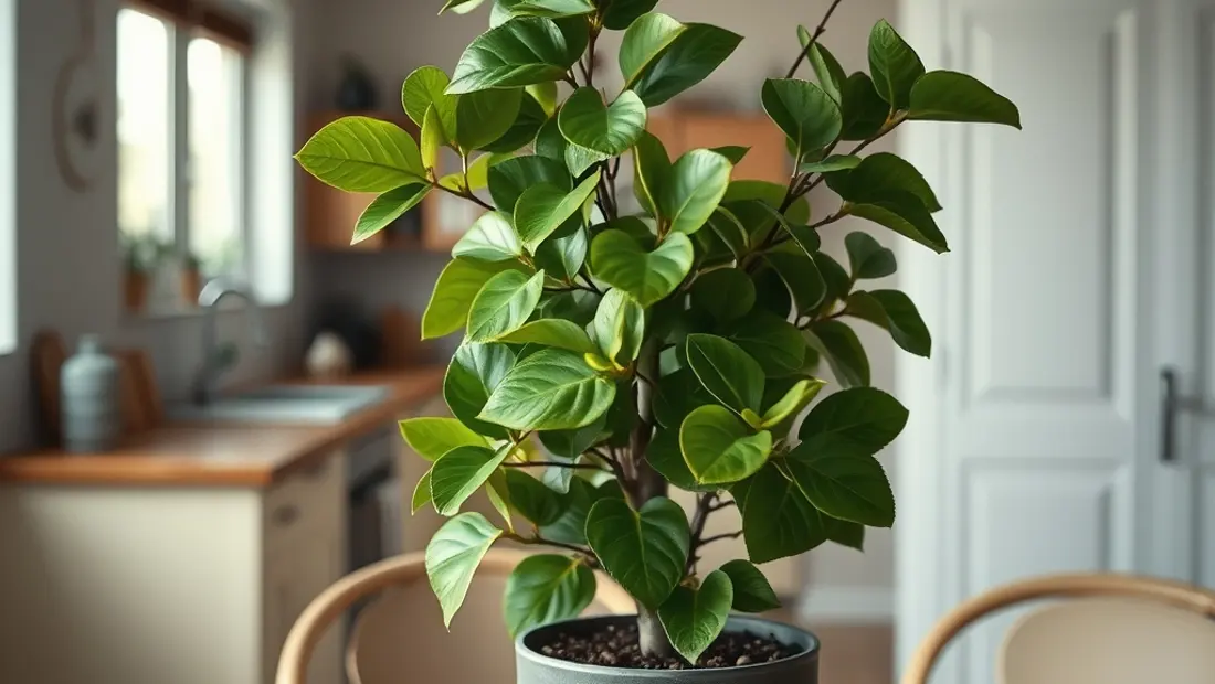 Ficus lyrata en casa