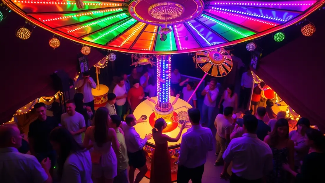 Un bar de bolos concurrido en Madrid.