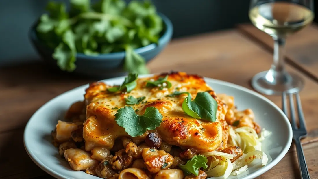 Moussaka vegana griega clásica