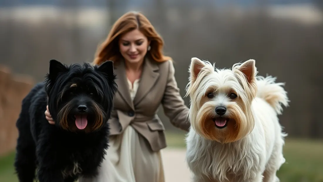 Adultos avec deux chenilles Yorkshire.
