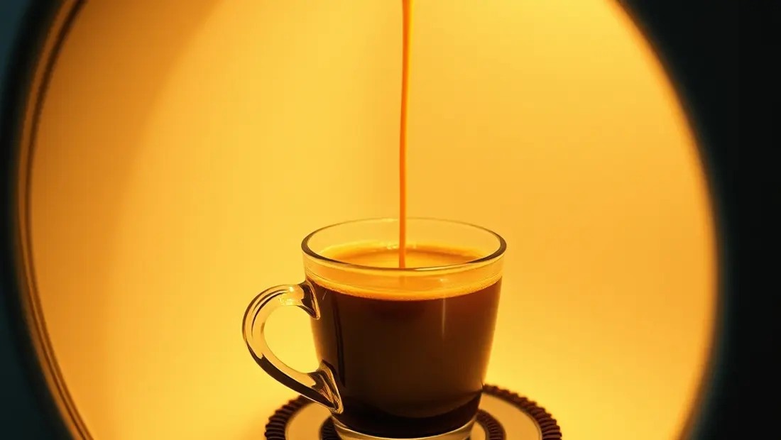Molinillo eléctrico con café molido en su interior