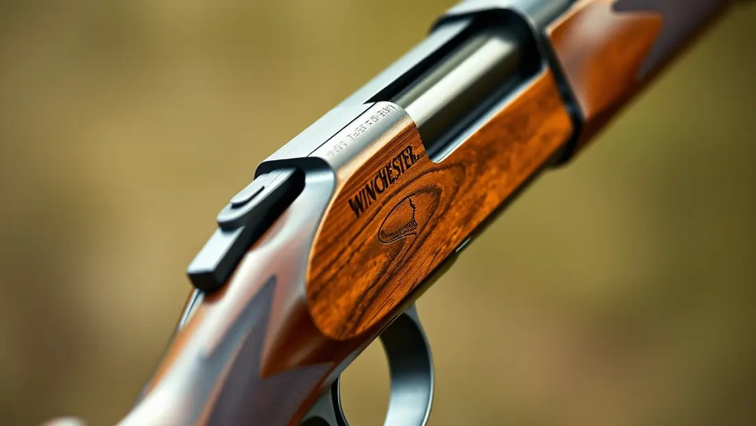 Fusil Winchester SX3, canon et chargeur.