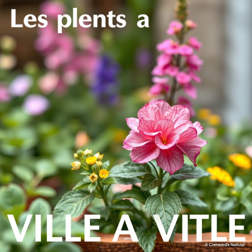 Les plantes à fleurs — Les meilleures plantes pour un jardin de ville