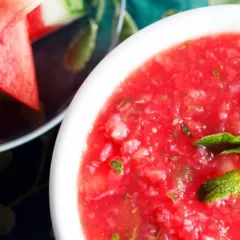 Sopas frías con frutas: una opción saludable para el verano.